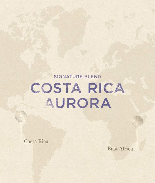 Peet's Coffee Costa Rica Aurora Signature Blend Logo