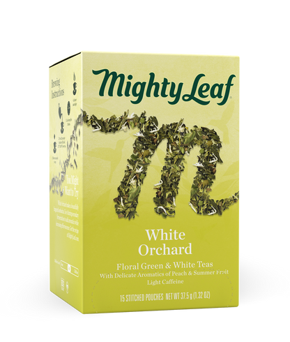 Mighty Leaf white orchard tea - 15 ct box
