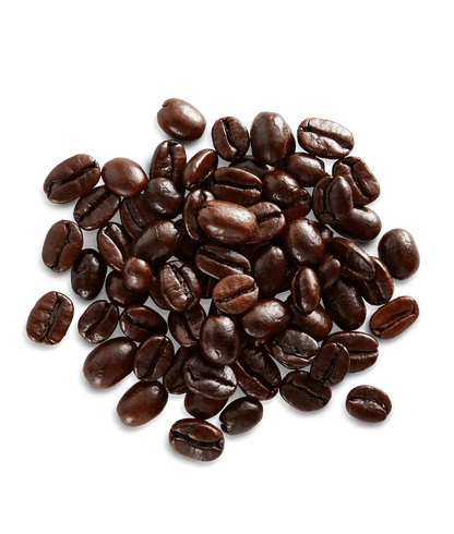 Peet's Decaf Sumatra Coffee beans shown up close with detail