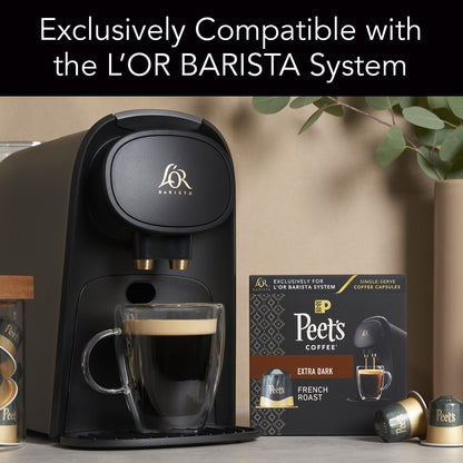 Exclusively compatible with the L'OR BARISTA System